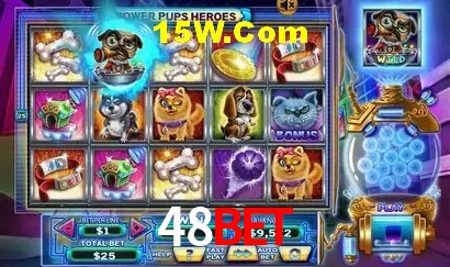 Interface moderna da plataforma 48Bet